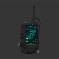 Walkie-talkie military walkie-talkie military radio military wireless telephone 3d model