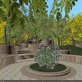 Scenic Detached Villa Community With Lush Greenery Riverfront And Landscaped Gardens