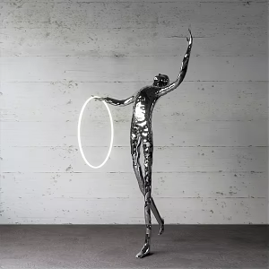 Modern Sculpture Decorative Sculpture 3d model