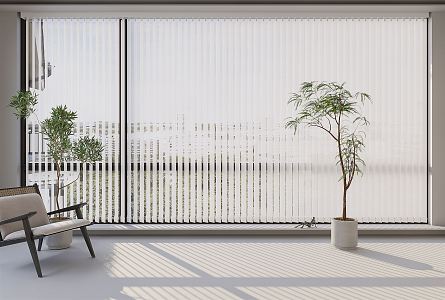 Modern venetian blinds dreamy venetian blinds 3d model