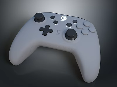 Logitech Computer Game Controller With Ergonomic Design Joysticks And Buttons 3d model