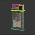 Lighter Mechanical Lighter Kerosene Lighter Windproof Lighter Realistic 3d model