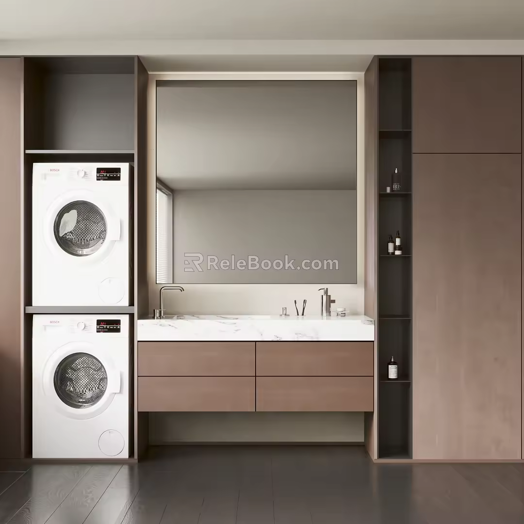 Modern sink 3d model