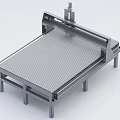 Heavy Duty Industrial Equipment With Mechanical Arm And Stable Metal Worktable