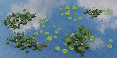 modern lotus 3d model