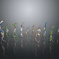 Crossbow Mechanical Crossbow Shift Bow and Arrow Shoot Far Equipment Weapons High-tech Crossbow 3d model