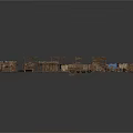 Wooden Boat Components Collection Including Various Wooden Structures And Parts