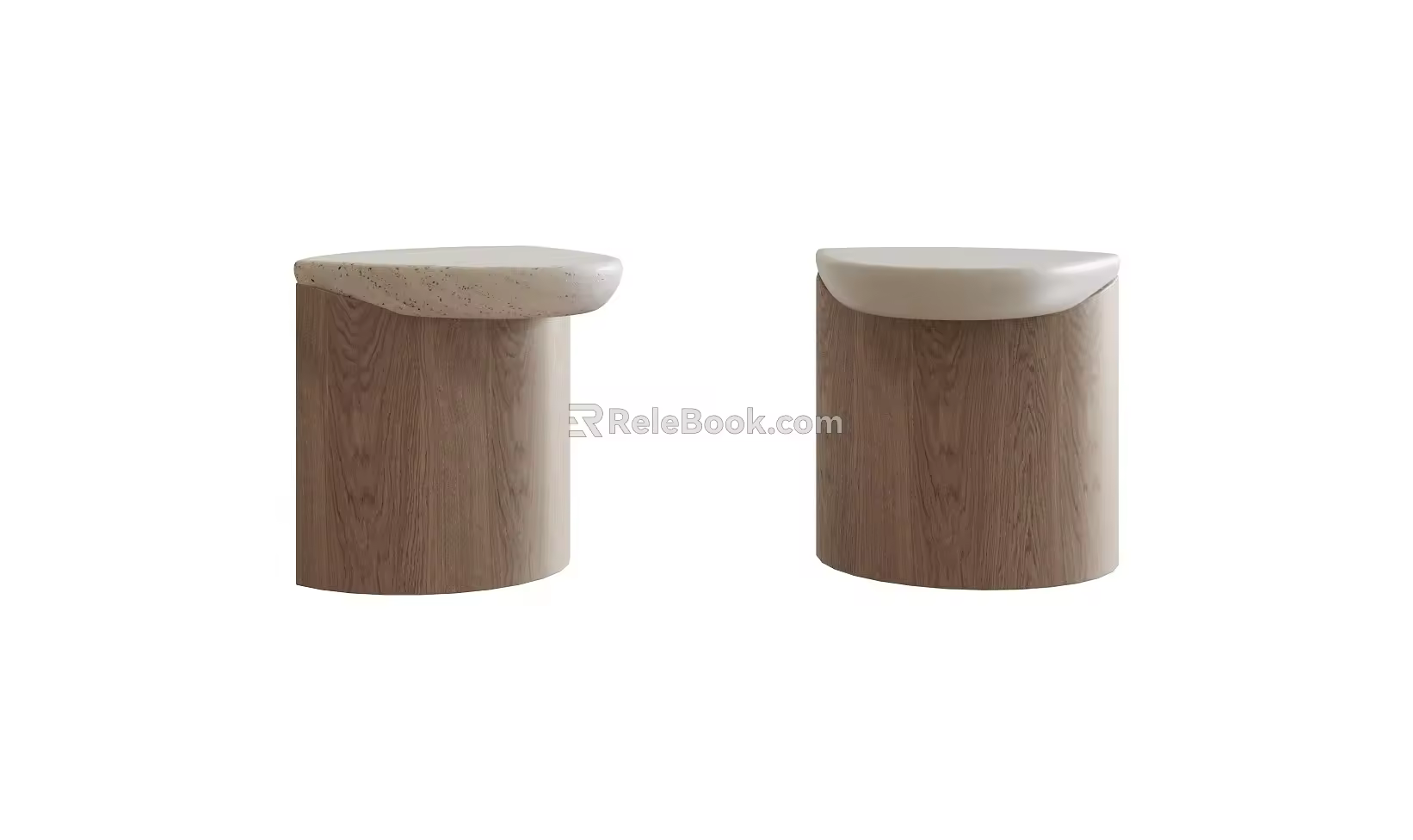 Nordic bedside table bedside table 3d model