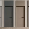 Modern Hinged Doors in Various Colors with Sleek Design for Interior Use