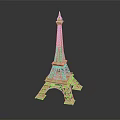 Decorative Wooden Eiffel Tower Furniture Model With Intricate Design For Home Interior Decoration