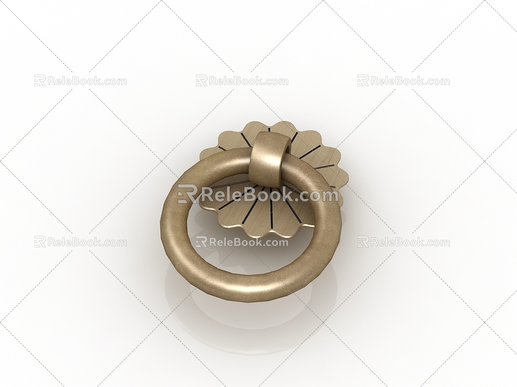 Jane ou hardware handle 3d model