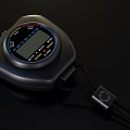 Industrial Digital Stopwatch Equipment with LCD Display and Hanging Lanyard Design