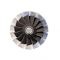Industrial Equipment Turbine Blade with High Strength Metal and Precision Engineering Design