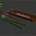 Wooden Chopsticks And Tray Set For Daily Dining Table Use