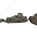 Natural Stone and Wood Decorative Pieces With Rustic Texture And Artistic Design