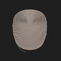 White Thread Spool As Useful Daily Life Supply For Sewing And Crafts