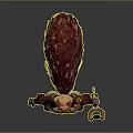 3D Character Model With Fox Ears Orange Outfit Red Tail And Boots