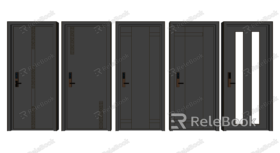 New Chinese style password door password door combination model