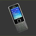 Nokia Bar Style Computer Device With Color Screen And Physical Keyboard 3d model