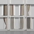 Modern Curtains 3d model
