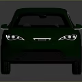 Green SUV With Modern Sleek Body Design Black Roof And Shiny Wheels
