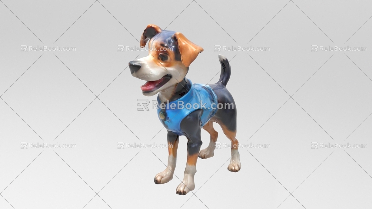 Cute dog modeling 530 model