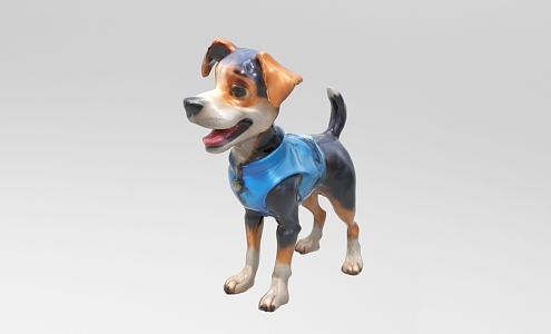 Cute dog modeling 530 3d model