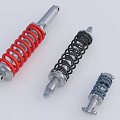 Industrial Shock Absorbers With Various Colored Springs And Metal Structure For Mechanical Equipment