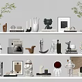 Modern Ornament Combination Decorative Ornament Combination 3d model