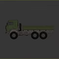 Green Military Armored Tank With Tracked Wheels And Heavy Duty Combat Design