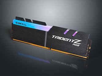 Modern memory module memory 3d model