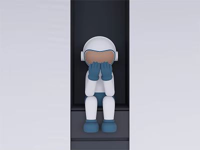 Cartoon Characters 3d model