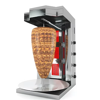 Meat grinder tableware kitchenware machine 3d model