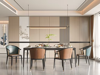 New Chinese Restaurant 3d model