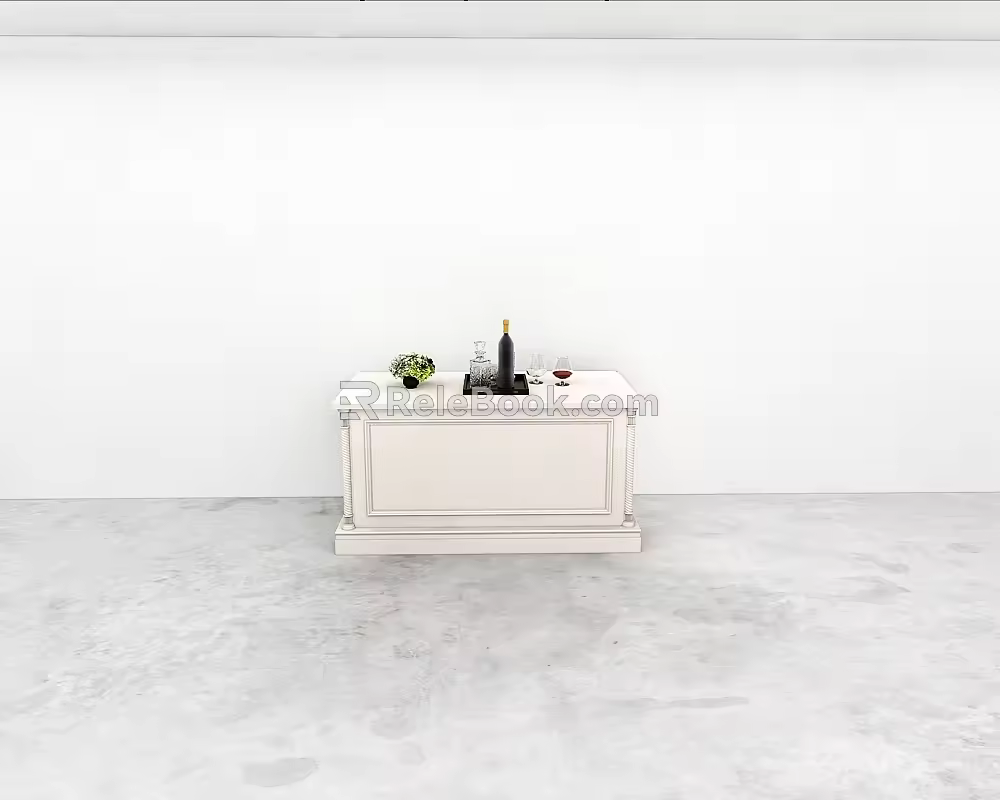 Bar 3d model