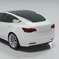 White Modern Car With Sleek Design Black Roof And Alloy Wheels