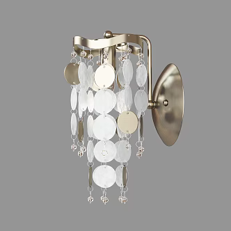 Modern wall lamp 3d model