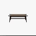 Modern Public Chair With Wooden Frame Woven Seat And Minimalist Design For Public Spaces