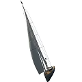 Three Stylish Sailboat Yachts Featuring White Sails And Wooden Hull Exterior