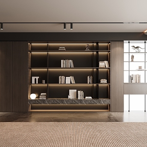 Italian Bookcase 3d model