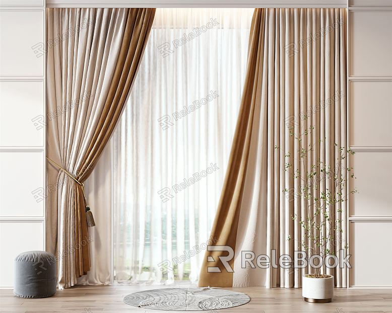 Modern Curtains model