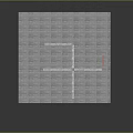 Car Repair Shop Interior Featuring Red Lifts Gray Walls And Black Rubber Flooring