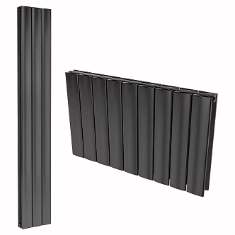 Modern radiator 3d model