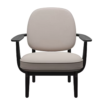Armchair Leisure chair Fred fritzhansen 3d model