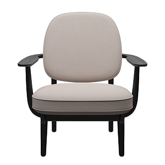 Armchair Leisure chair Fred fritzhansen 3d model