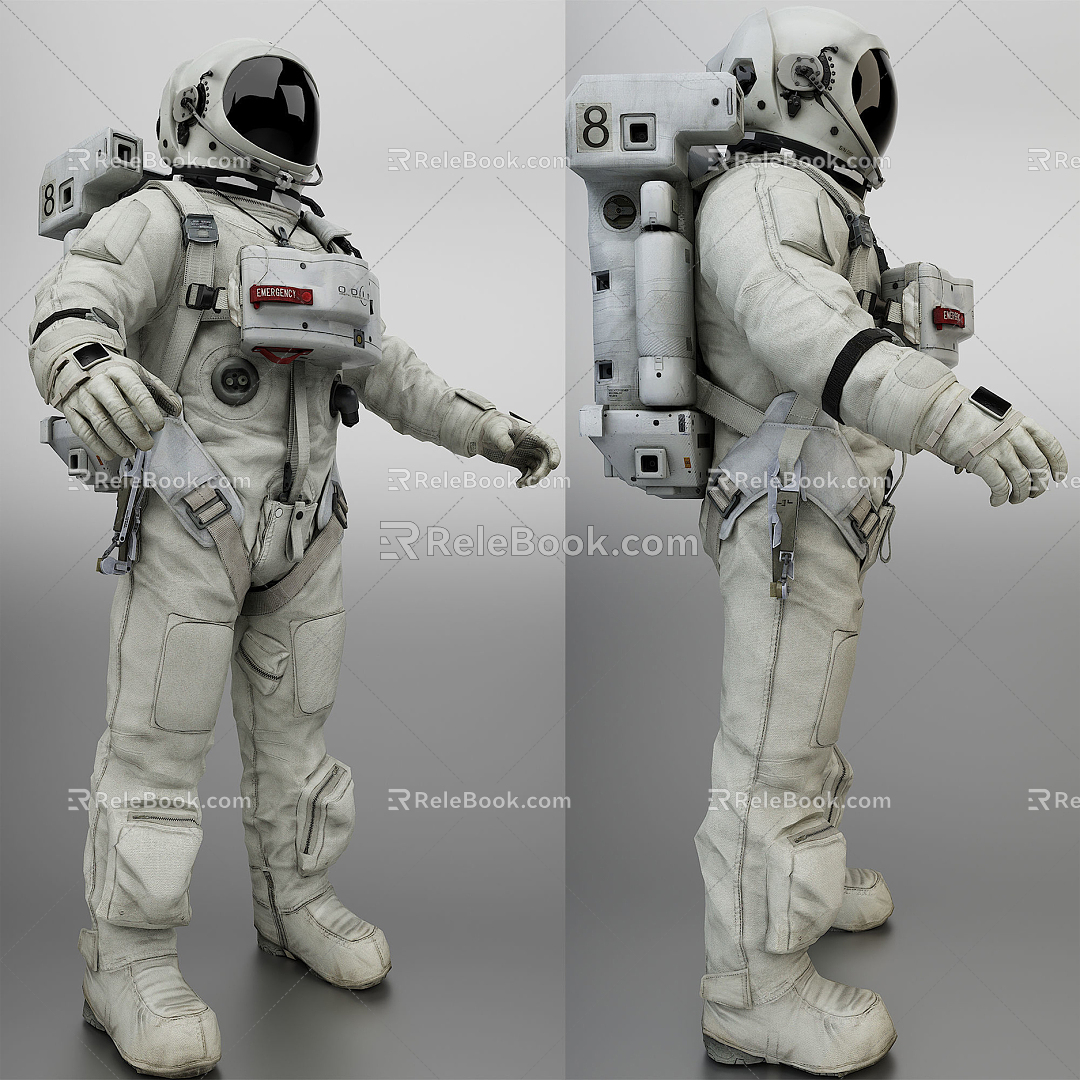 The Modern Astronaut 3d model