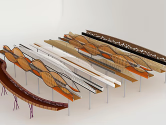 The Modern Bridge 3d model