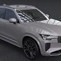 Silver Modern SUV Car With Sleek Exterior Black Alloy Wheels And Front Grille Design