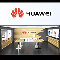 HUAWEI Digital Store Modern Interior With Electronic Products Display And Screens 3d model