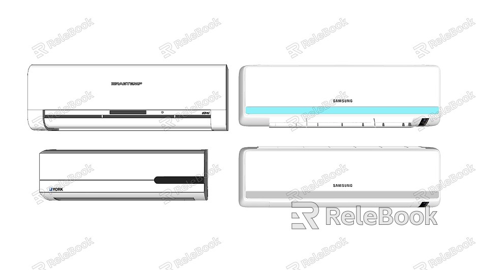 modern air conditioner wall-mounted air conditioner model